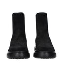 Tod's Women's Suede Ankle Boots Black