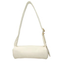 Jil Sander Cannolo Crossbody Bag Women Leather Beige/Eggshell