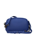 Roberto Cavalli Women's Crossbody Bags Blue/Denim Leather