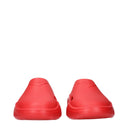 Prada Slippers En Klompen Mellow Heren Rubber Rood