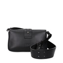 Pinko Crossbody Bags Love One Women Leather Black/Silver