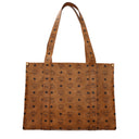 Mcm Women's Shoulder Bag Fabric Brown/Cognac