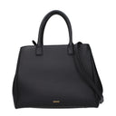 Versace Women's Handbags Black Leather