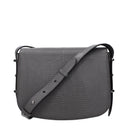 Jimmy Choo Women's Crossbody Bags Leather Gray/Gunmetal