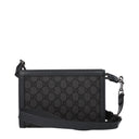 Gucci Ophidia Men's Crossbody Bag Gray Fabric