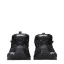 Versace Men's Leather Sneakers Black