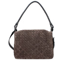 Bottega Veneta Men's Shoulder Bags Suede Brown/Dark Chocolate