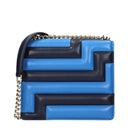 Jimmy Choo Avenue Women's Blue/Sky Leather Shoulder Bags