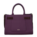 Versace Women's Handbags Purple/Plum Leather