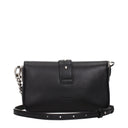 Pinko Love Women's Black Leather Crossbody Bags