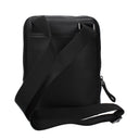 Piquadro Hombres Bolso De Hombro De Piel Negro