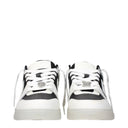 Off White Sneakers Men's Leather Black/White