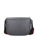 Gucci Women's Gray Leather Crossbody Bags