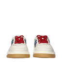 Hogan Sneakers H630 Memory Foam Women's Leather Beige/Aviation Blue
