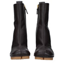 Bottega Veneta Shore Women's Ankle Boots Brown/Dark Chocolate Leather
