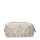 Versace Beauty Case Donna Fabric Beige