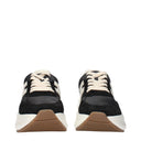 Hogan Sneakers Women Leather Black/Beige