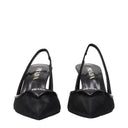 Prada Mujers Sandalias Red Negro