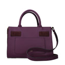 Versace Women's Handbags Purple/Plum Leather