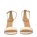 Off White Women's Sandals Beige/White Optical Leather