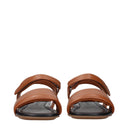 Hogan Mujers Sandalias Marrón/Piel Piel