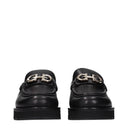 Salvatore Ferragamo Ofelia Women's Moccasins Black Leather