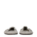 Isabel Marant Ballerina Women Silver Fabric