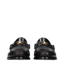 Celine Triomphe Loafers Men Black Leather