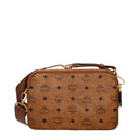 Mcm Men's Crossbody Bag Brown/Cognac Fabric