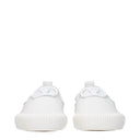 Valentino Garavani Herrens Slip-On-Schuhe aus weißem Leder