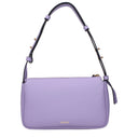 Versace Women's Shoulder Bag Purple/Lilac Leather