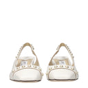 Jimmy Choo Hya Sandalen Damen Weiß/Latte Leder