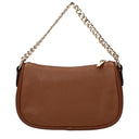 Michael Kors Carmela Women's Handbag Brown/Luggage Leather