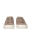 Moncler Sneakers Monaco 2 Men's Suede Brown/Taupe