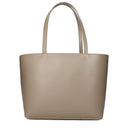 Dolce&Gabbana Women's Handbags Gray/Taupe Leather