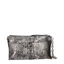 Tom Ford Damess Handtassen Pythonleer Zilver/Zwart