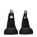 Thom Browne Zapatillas Collegiate Hombres Tela negra