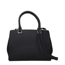 Torebki damskie Love Moschino z poliuretanu w kolorze czarnym