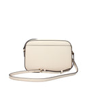 Michael Kors Jet Set Crossbody Bag Women's Leather Light Beige/Cream