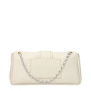 Jacquemus Bambino Shoulder Bag Women Leather Beige/Light Ivory