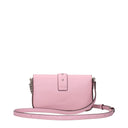 Pinko Love Women's Crossbody Bags Pink Leather