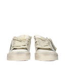 Golden Goose Stardan Women's Leather Sneakers Beige/Platinum