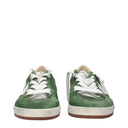 Golden Goose Sneakers Ball Star Men Leather Green/Silver