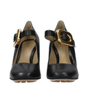 Bottega Veneta Women's Black Leather Pumps