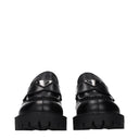 Prada Men's Leather Black Loafers