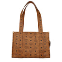 Mcm Women's Shoulder Bag Fabric Brown/Cognac