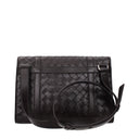Bottega Veneta Men's Crossbody Bags Brown/Dark Chocolate Leather