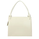 Borsa Jil Sander Giro Donna Pelle Beige/Guscio d'uovo