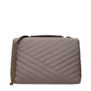Tory Burch Women's Shoulder Bags Leather Gray/Heron