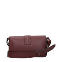 Pinko Love Shoulder Bags Women Leather Red/Burgundy
